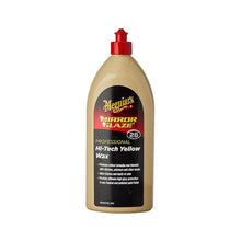 Meguiar's Hi-Tech Yellow wax, premium carnuba protecion with silicones and polymers (1 Litre), ultimate shine and gloss, DIY car, long lasting paint protection