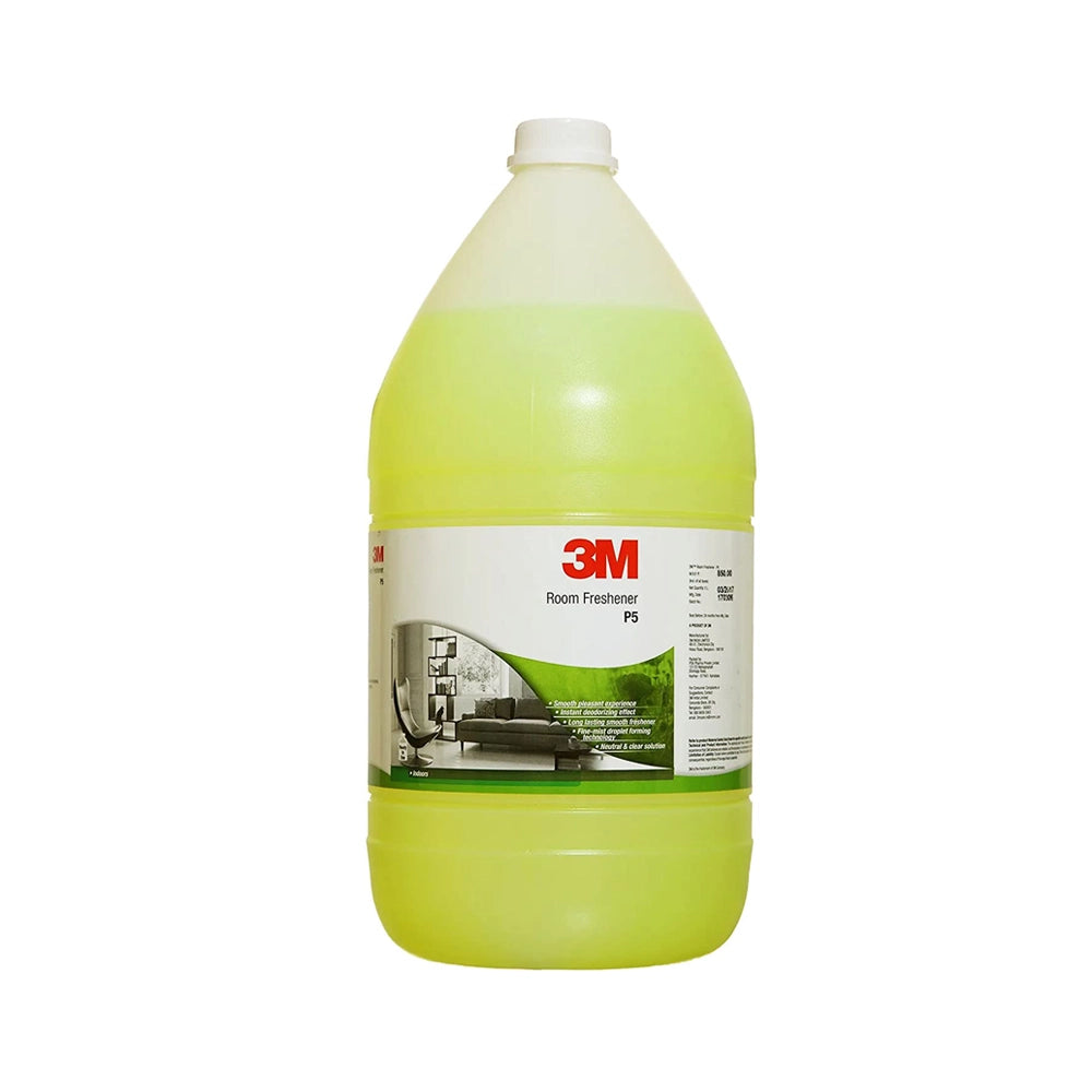 3M Professional P5 Liquid Room Freshener with Green Apple Fragrance for Corridors, Guest House, Hotels, Office, Washrooms, Ready to Use, Long Lasting &amp; Instant Deodorizer for Bad Odour(5L, Pack of 1)