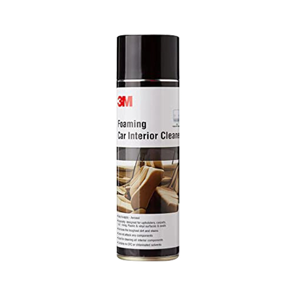 3M Foaming Car Interior Cleaner (580 g) | Upholstery and Leather Cleaner | Removes Tough Stains and Dirt Inside Your Car