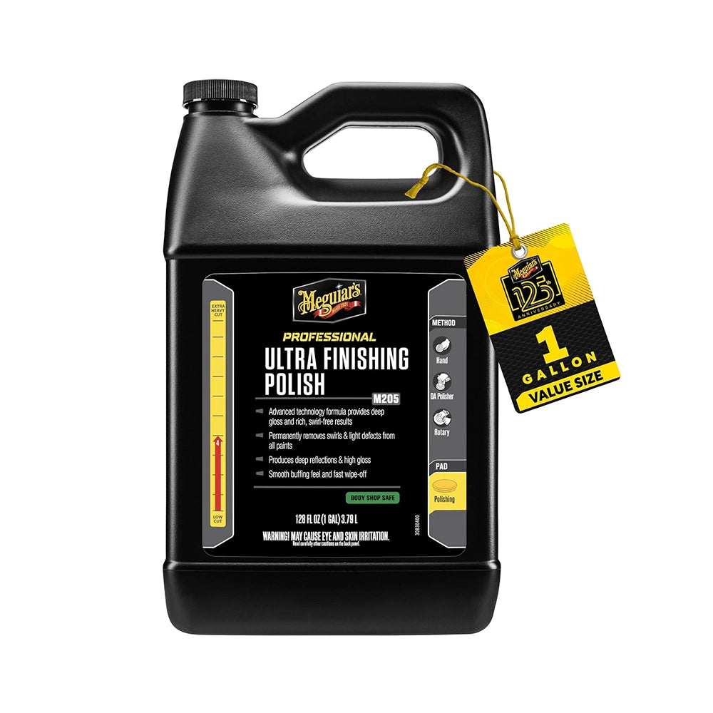 Meguiar's Mirror Glaze Professional Ultra Finishing Polish, Black