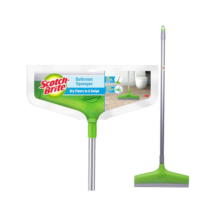 Scotch-Brite long Wiper, Superior TPE blade (Blade length: 30 cm), Streak free clean, lightweight, Indoor and Outdoor cleaning, mopping