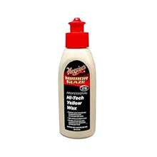Meguiar's Hi-Tech Yellow wax, Premium carnuba protecion with silicones and polymers (100 ml), ultimate shine and gloss, DIY car, long lasting paint protection