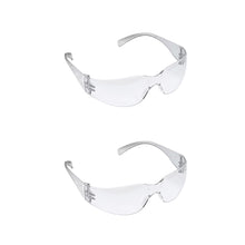 3M 11880 Safety Goggles Polycarbonate Antifog Protector Anti Pollution Goggles For Multipurpose Eyewear Use In Riding Motorcycle, Construction, Clear Transparent Goggles (Pack of 2)