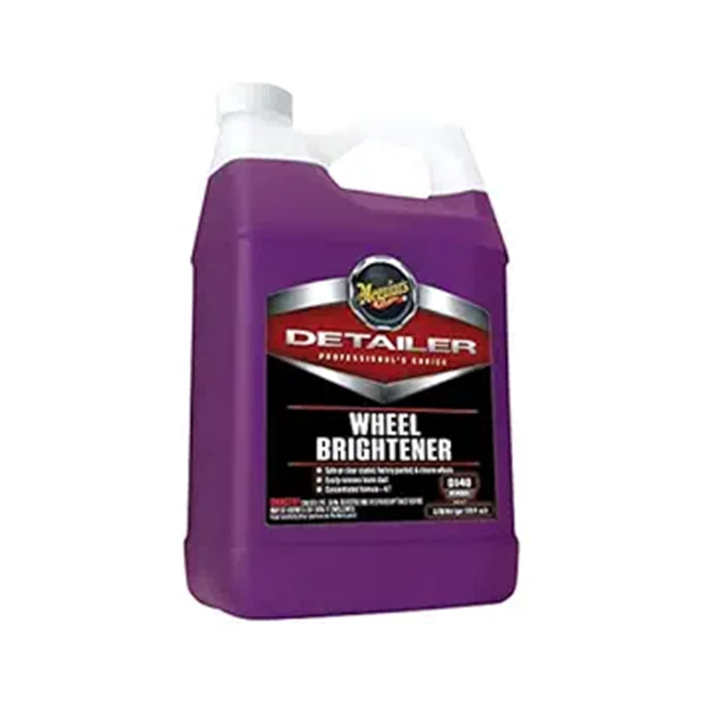 Meguiar's D140 Professional’s Choice Wheel Brightener Detailer, Safe on Clear Coated, Factory Painted, &amp; Chrome Wheels, Removes Tough Brake dust (3.79L, Pack of 1)