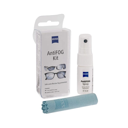 ZEISS AntiFOG Kit 15ml - Pack of 3 | Fog-Free Lens for up tp 72 hours | Ideal for Spectacles, Eyeglasses, Sunglasses, Camera Lenses, Bike Visors, Car Mirrors, Windshields, and Swim Goggles