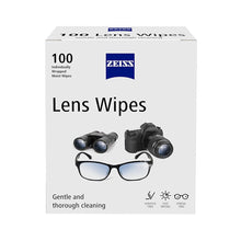 ZEISS Lens Wipes 100 Count- Pack of 1| Lens Cleaner - Perfect for Spectacles, Eyeglasses, Sunglasses, Camera Lenses, Binoculars and all other lenses
