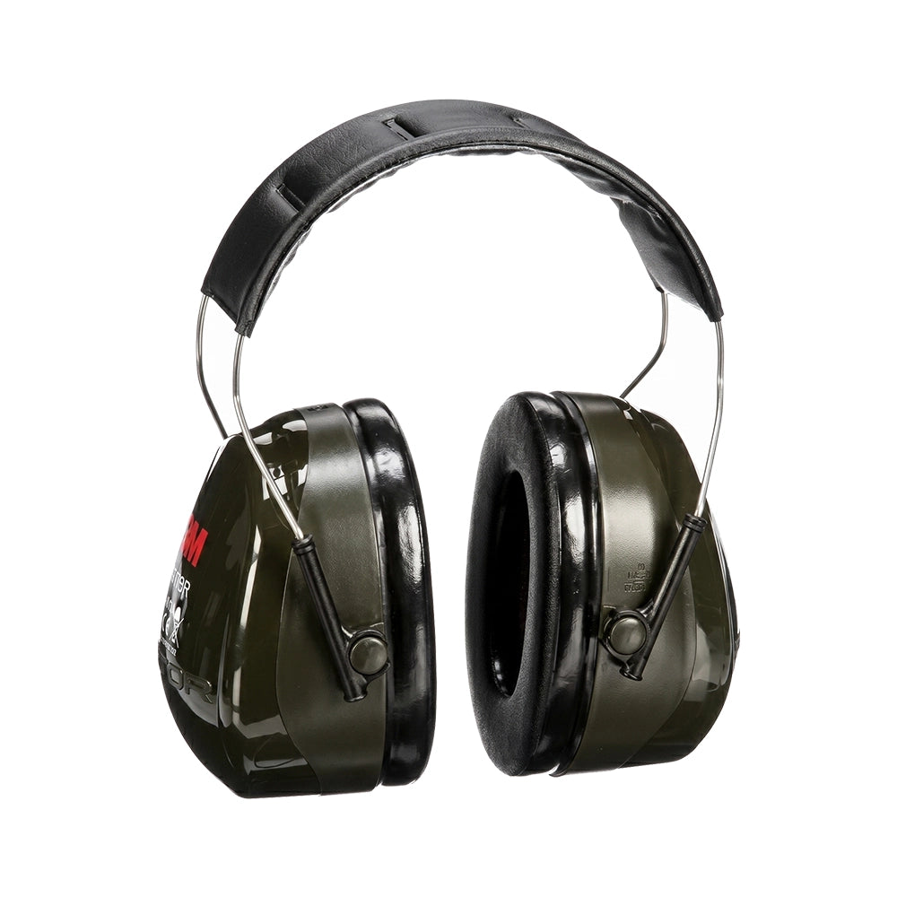 3M clickforsign PELTOR-101-P1 Peltor Optime Over-the-Head Earmuffs H7A, Green