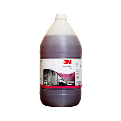 3M Professional P3 Glass Cleaner, Ammonia Free Liquid Spray for Multi-surface, Mirror, Windows and Commercial Use, Just Spray &amp; Wipe, Remove Tough Stains with Streak-free Shine (5L, Pack of 1)
