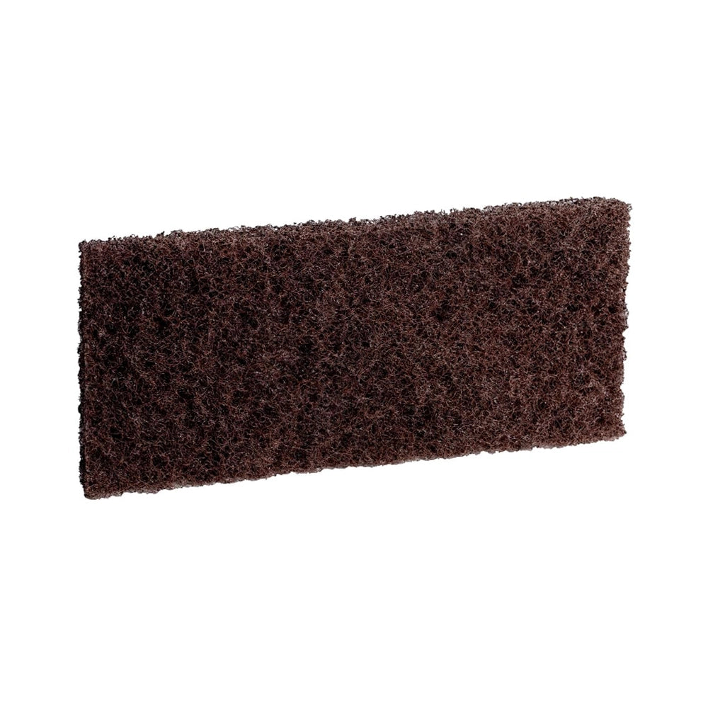3M Doodlebug Cleaning Pad 8541-4.6 X 10in, Multi-use Scrub Pad, Long Lasting Deep Clean on Hard Surfaces Like Granite, Vitrified Tiles, Ceramic, Anti-Skid Floor (20 Pcs, 4 Boxes of 5 Pads, Brown)