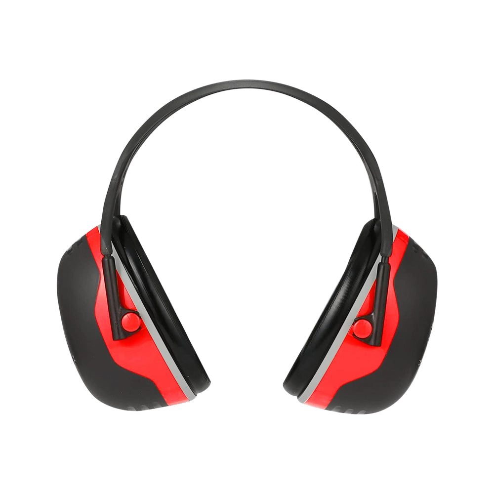 3M X-Series X3A Peltor, Over-the-Head Earmuffs (Red and Black)