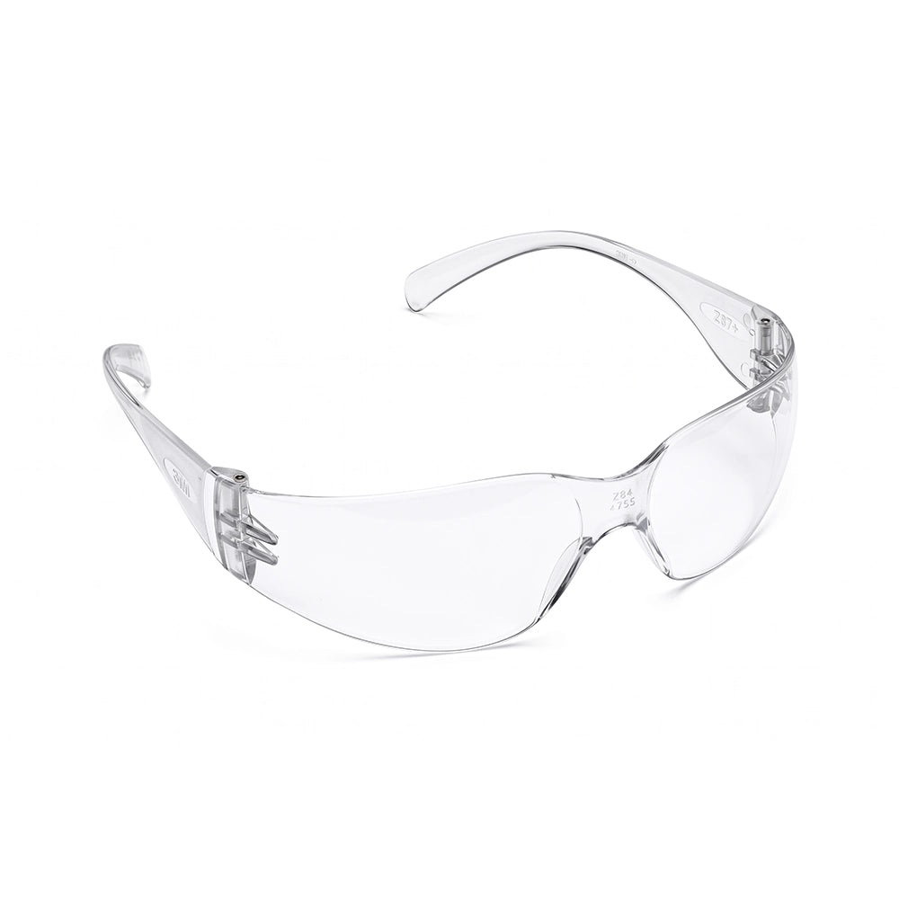 3M 11850 Safety Goggles Hard Coat Eye Protector Anti Pollution Goggles For Multipurpose Eyewear Use In Riding Motorcycle, Construction, Clear Transparent Goggles (Pack of 2)