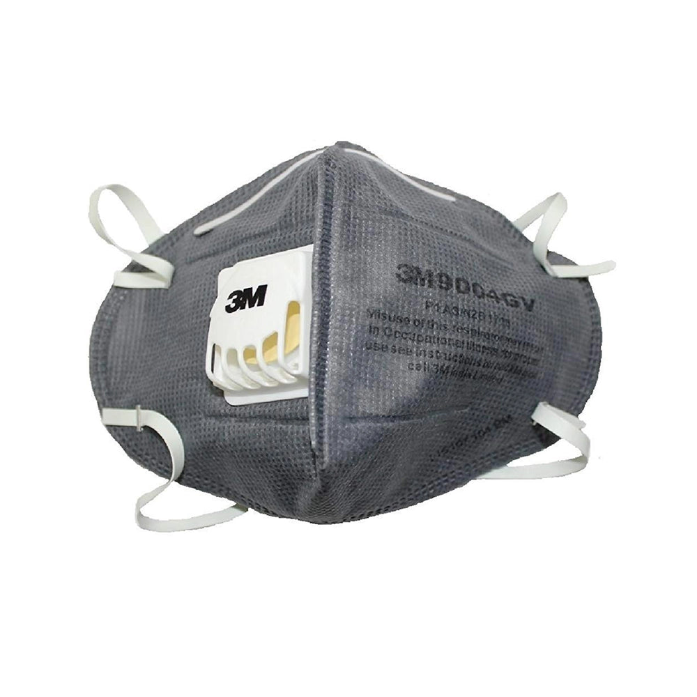 3M 9004GV Anti Pollution Mask (Pack of 3, Grey)
