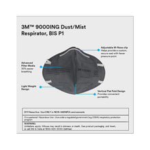 3M 9000ING Anti Pollution Mask, Pack of 30