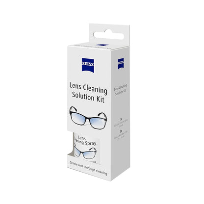 ZEISS Lens Cleaning Solution Kit 30ml with Microfiber Cloth- Pack of 1 | Perfect Lens Cleaner for Spectacles, Eyeglasses, Sunglasses, Camera Lenses and Binoculars