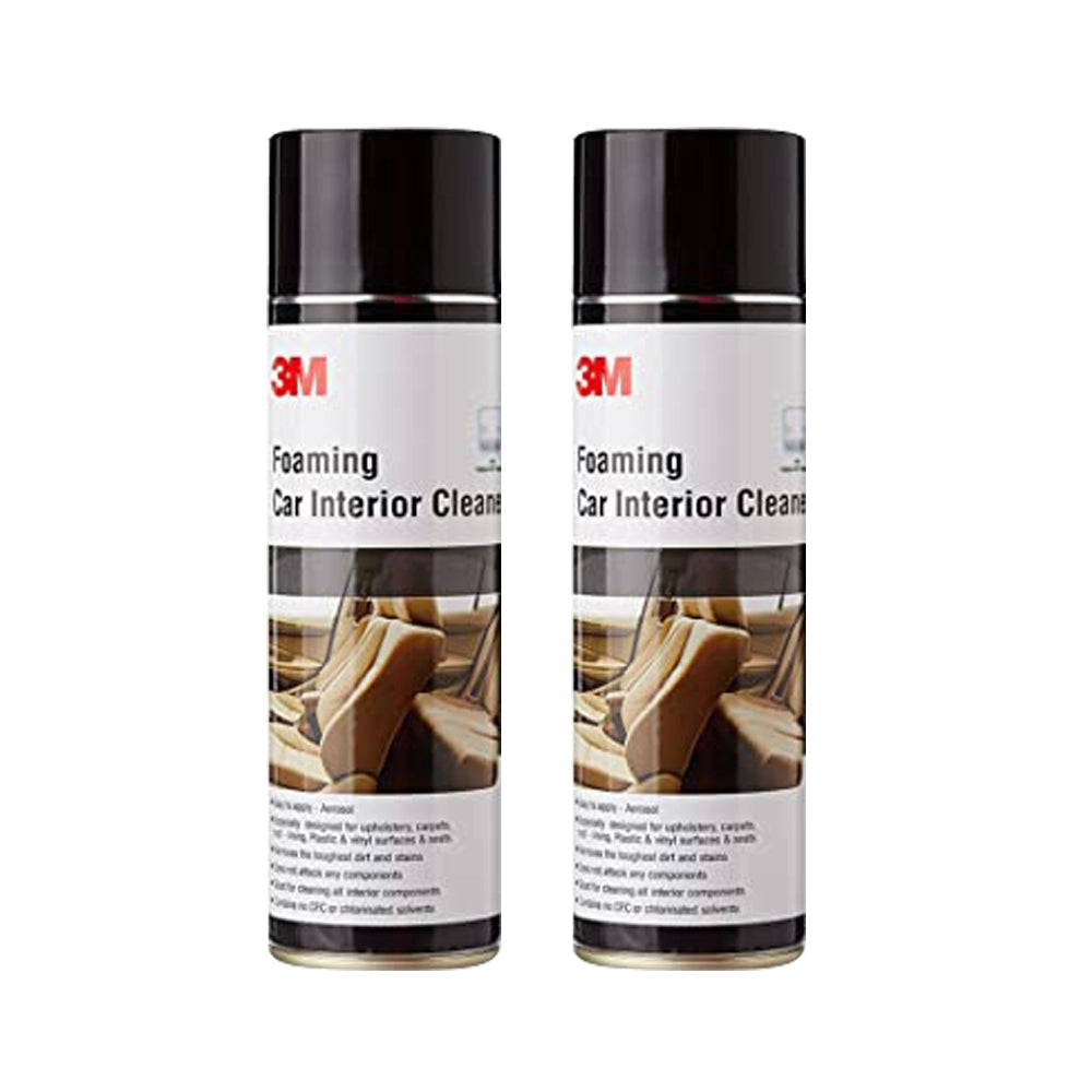 3M Foaming Car Interior Cleaner (580 g) | Upholstery and Leather Cleaner | Removes Tough Stains and Dirt Inside Your Car