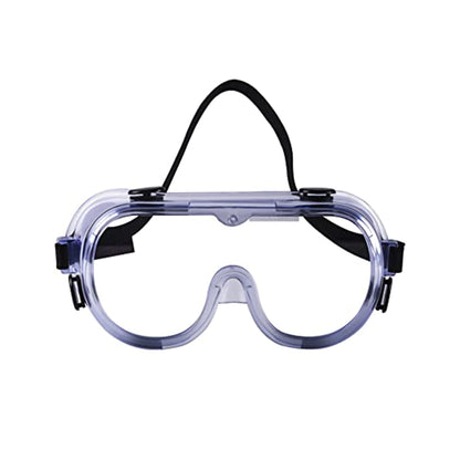 3M Safety Goggles Model 1621, Polycarbonate, Protects From Chemical Splashes, Clear Lens, Hardcoat, Transparent Goggles, Multipurpose for Industrial, Lab And Hospital, ANSI Z87.1 (Pack of 2)