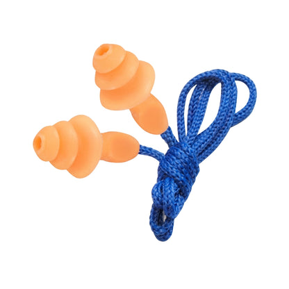3M 1270 Corded Reusable Noise Reduction Earplug (Pack of 10) by Rajvir International