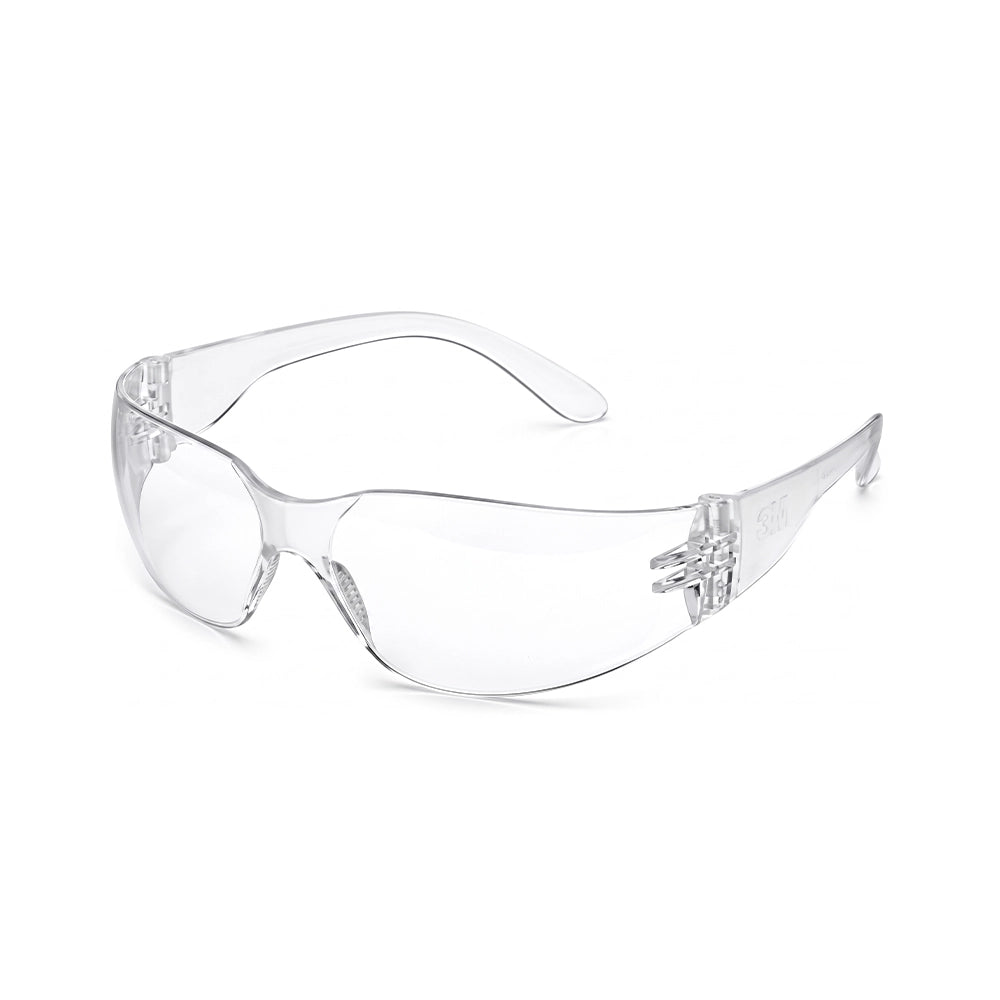3M 11850 Safety Goggles Hard Coat Eye Protector Anti Pollution Goggles For Multipurpose Eyewear Use In Riding Motorcycle, Construction, Clear Transparent Goggles (Pack of 2)