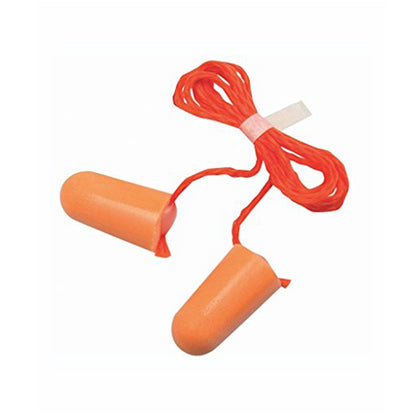 3M AREX065 1110 Corded Foam Disposable Ear Plugs, Pack of 25