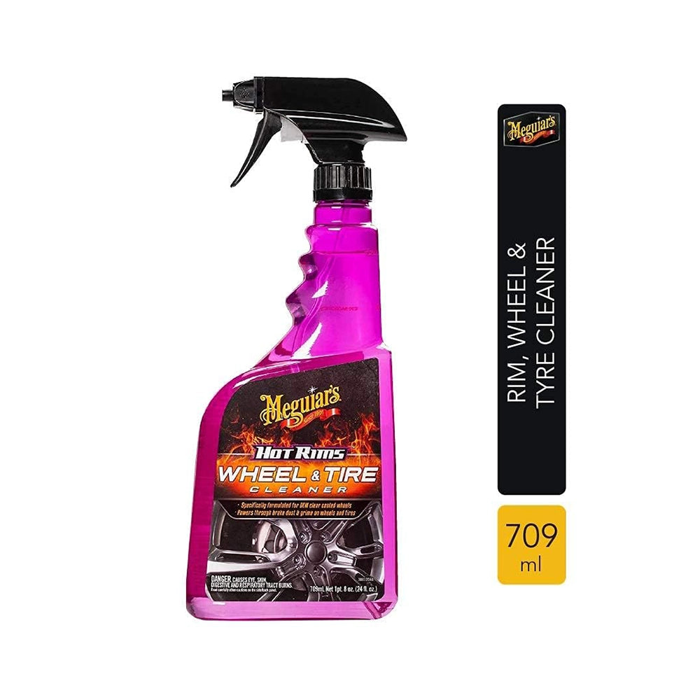 Meguiar's G9524 Hot Rims All Wheel and Tire Cleaner (709 ml)