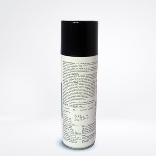 3M Silencer Coating Spray for Cars, Prevent Rust and Leak, Diesel wash Resistance (160g, Silver),Liquid