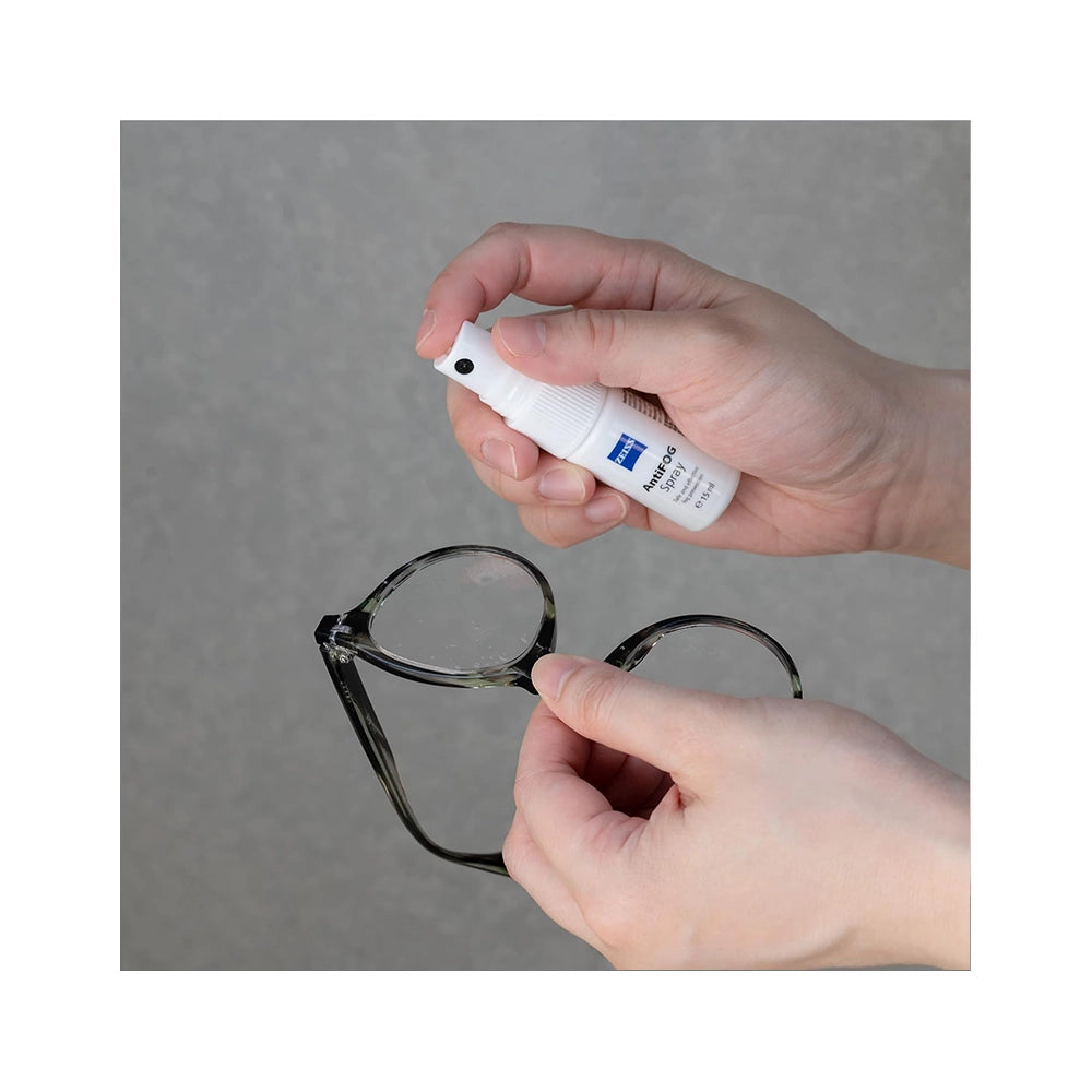 ZEISS AntiFOG Kit 15ml - Pack of 3 | Fog-Free Lens for up tp 72 hours | Ideal for Spectacles, Eyeglasses, Sunglasses, Camera Lenses, Bike Visors, Car Mirrors, Windshields, and Swim Goggles