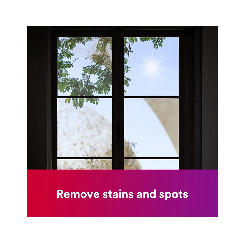 3M Professional P3 Glass Cleaner, Ammonia Free Liquid Spray for Multi-surface, Mirror, Windows and Commercial Use, Just Spray &amp; Wipe, Remove Tough Stains with Streak-free Shine (5L, Pack of 1)