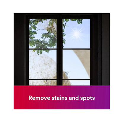 3M Professional P3 Glass Cleaner, Ammonia Free Liquid Spray for Multi-surface, Mirror, Windows and Commercial Use, Just Spray &amp; Wipe, Remove Tough Stains with Streak-free Shine (5L, Pack of 1)
