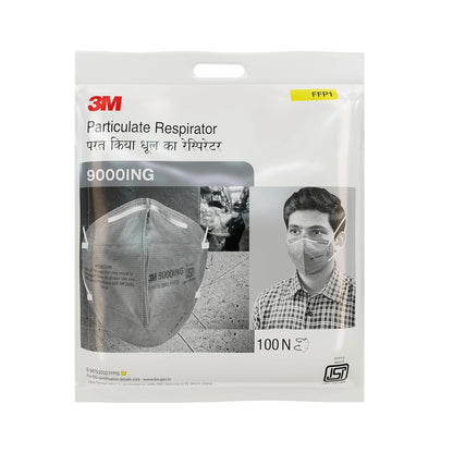 3M 9000ING Anti Pollution Mask, Pack of 30
