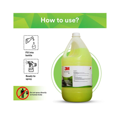 3M Professional P5 Liquid Room Freshener with Green Apple Fragrance for Corridors, Guest House, Hotels, Office, Washrooms, Ready to Use, Long Lasting &amp; Instant Deodorizer for Bad Odour(5L, Pack of 1)