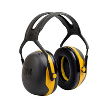 3M Peltor X-Series Over-the-Head Earmuffs, NRR 24 dB, One Size Fits Most, Black/Yellow X2A (Pack of 1)