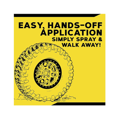 Meguiar's Hot Shine Tire Foam Easy to use Aerosol Tire Shine with UV Protection for Glossy, Rich Black Tires